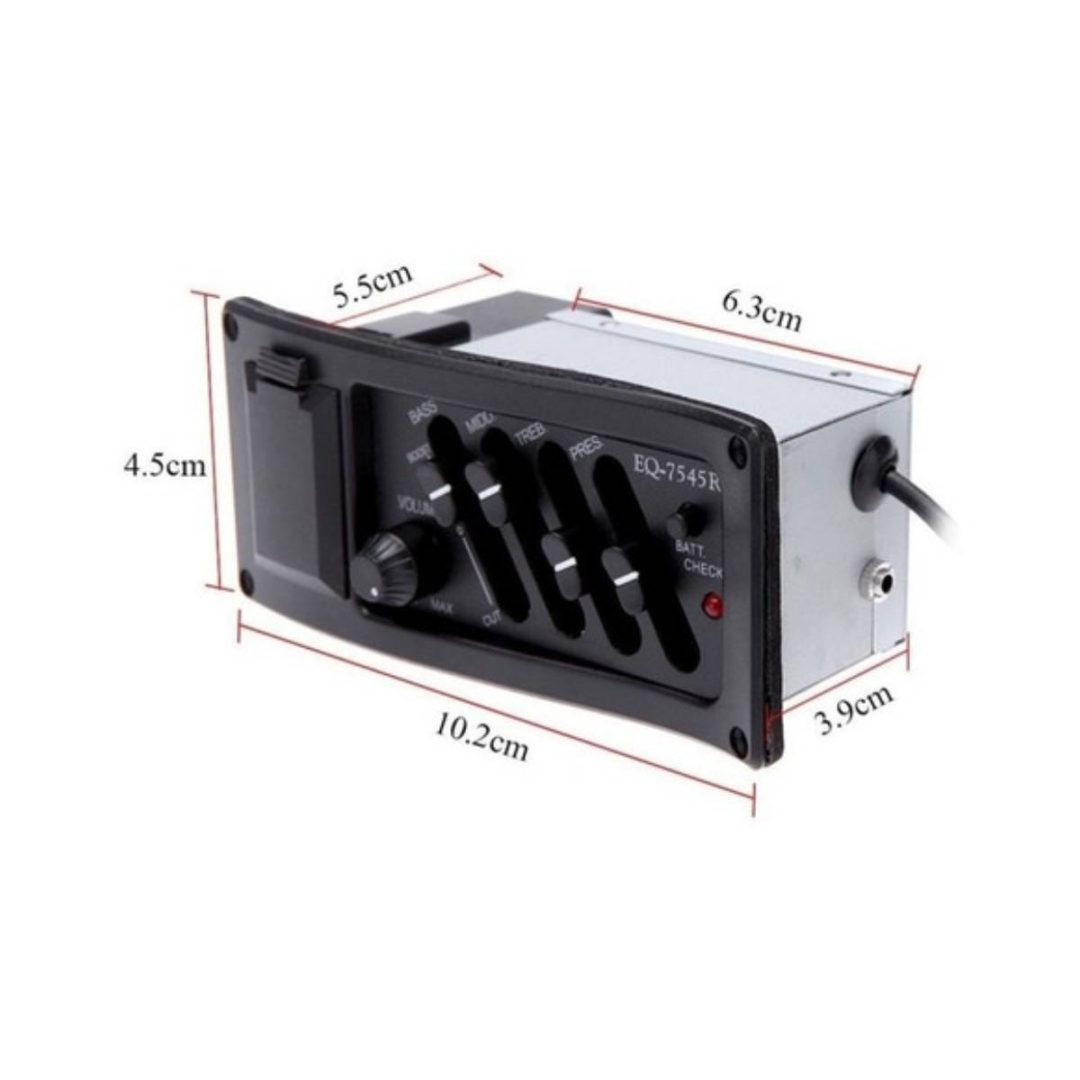 Preamplificador/Capsula Wingo EQ-7545 - Imagen 3